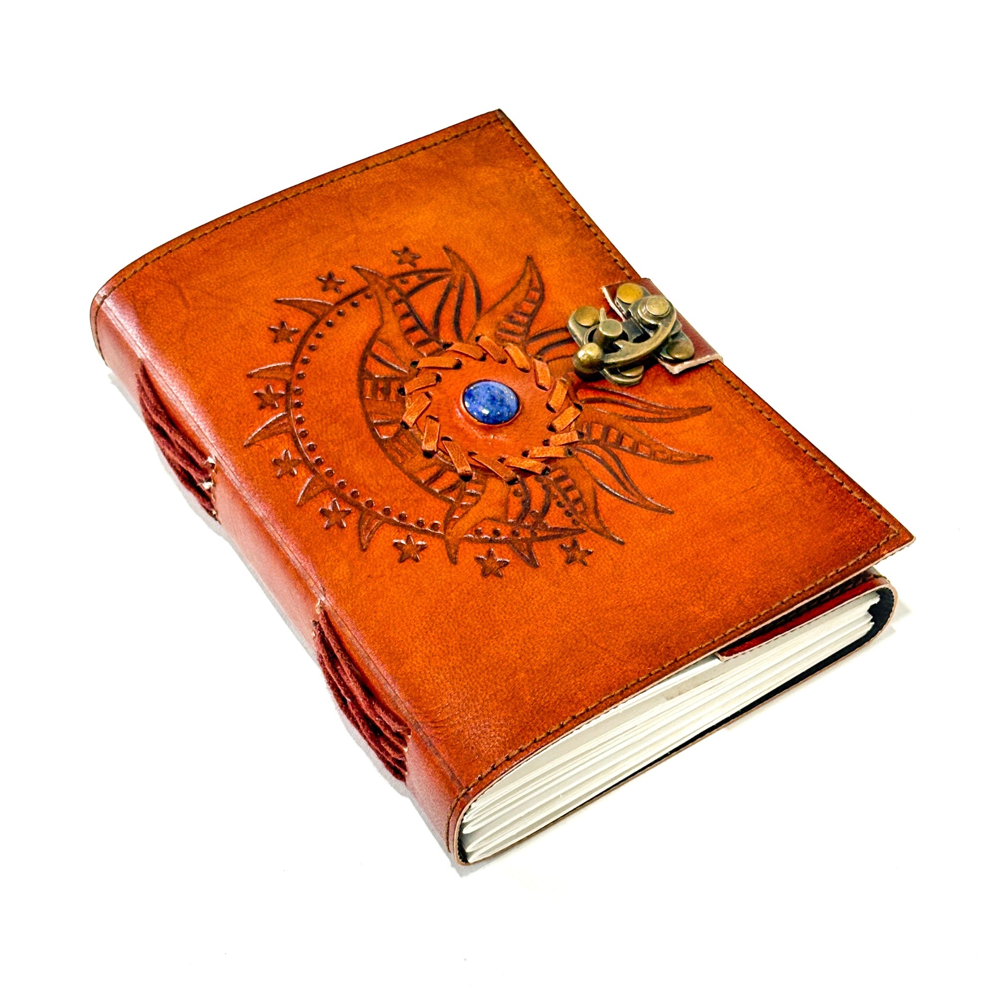 Vintage Leather Journal - Handmade Antique Diary for Writing and Gifting